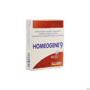 Packshot Homeogene N 9 Comp 60 Boiron