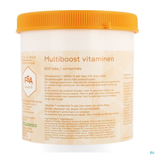 Packshot Multiboost Vitamines Comp 800