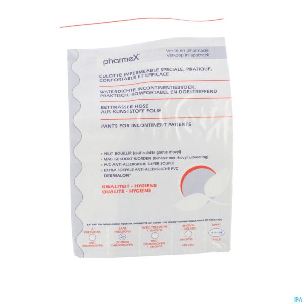 Packshot Pharmex Broek Incont -drukknop 44-48