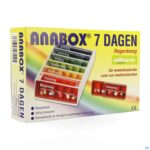 Packshot Pillendoos Anabox 7 X 5 Rainbow Nl