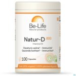 Packshot Natur D 800 Be-life Caps 100 Packshot Natur D 800 Be-life Caps 100