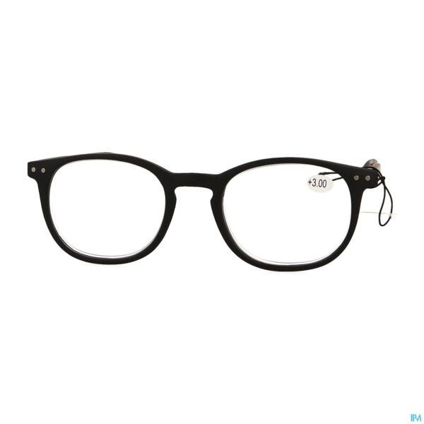 Packshot Pharmaglasses Roma Black +3.00