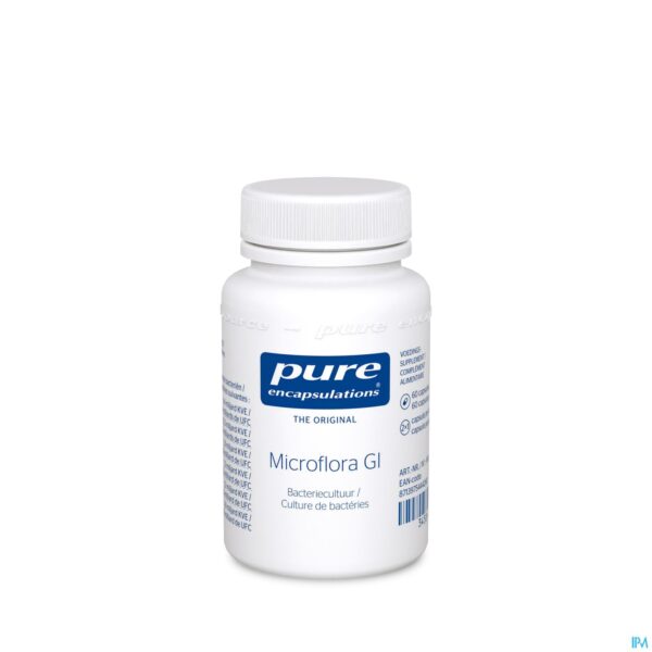 Packshot Pure Encapsulations Microflora GI Caps 60