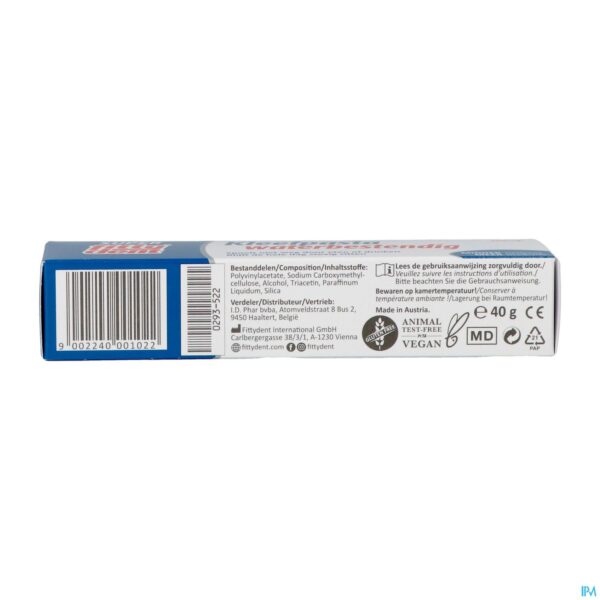 Packshot Fittydent Kleefcreme 40g