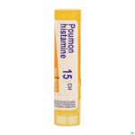 Packshot Poumon Histamine 15ch Gr 4g Boiron