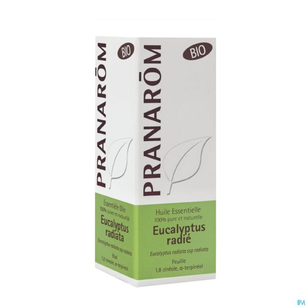 Packshot Pranarom Eo Eucalyptus Radiata Bio 10ml Packshot Pranarom Eo Eucalyptus Radiata Bio 10ml