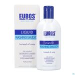 Productshot Eubos Zeep Vloeibaar Blauw N/parf 200ml