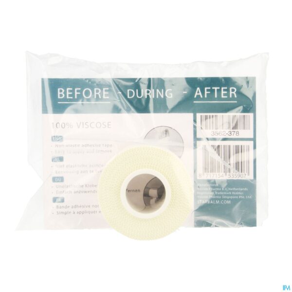 Packshot Star Balm Sport Tape 3,8cm X 10m Wit 1 Individ.