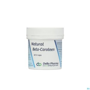 Packshot Beta Carotene Caps 60 Deba