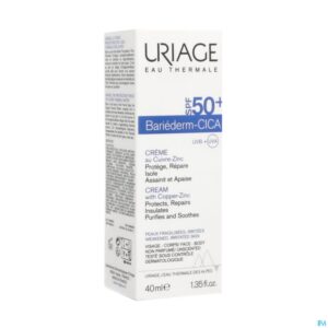 Packshot Uriage Bariederm Cica Creme Ip50+ 40ml