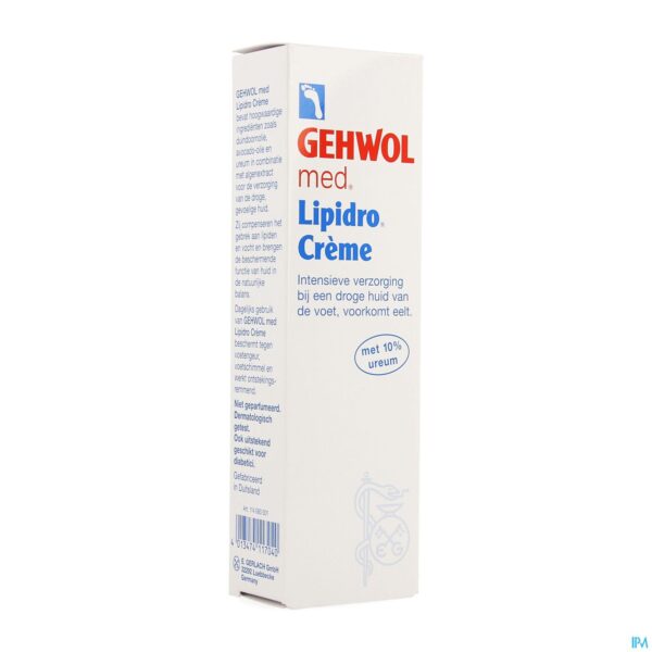 Packshot Gehwol Med Lipidro Creme 75ml Consulta