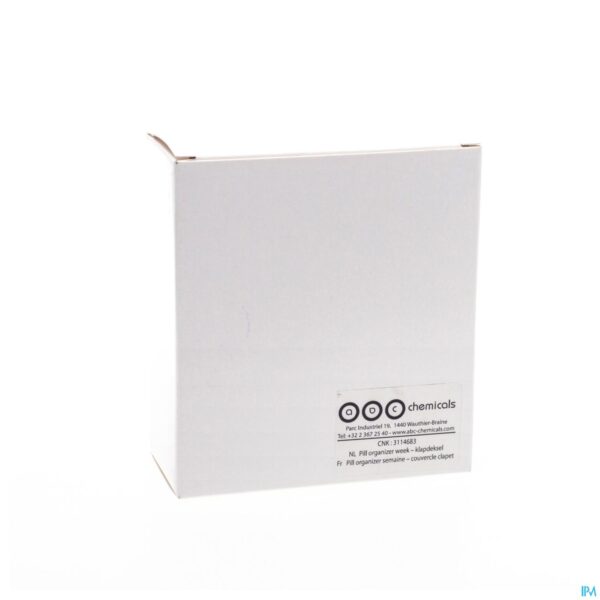 Packshot Pill Organizer Week Klapdeksel