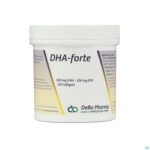 Packshot Dha Forte Caps 120x500mg Deba