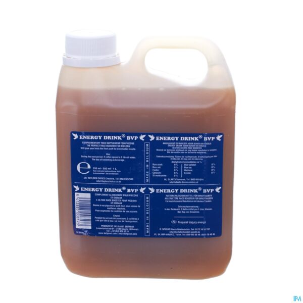 Packshot Energy Drink Bvp Duiven 2l