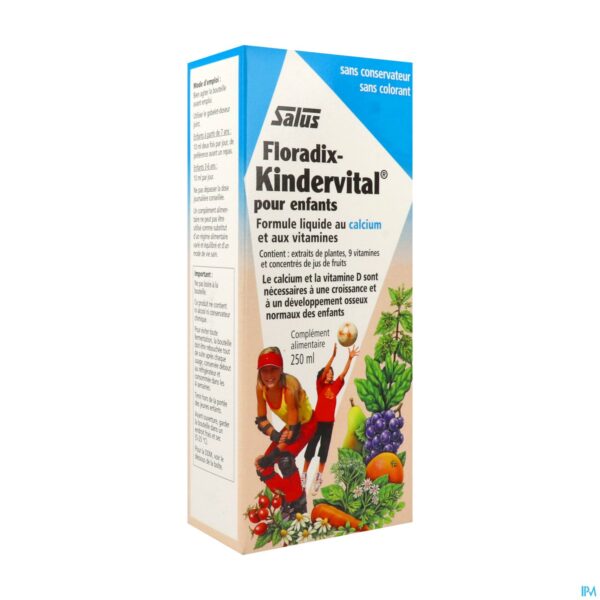 Packshot Salus Floradix Kindervital Elexir 250ml Packshot Salus Floradix Kindervital Elexir 250ml