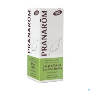Packshot Pranarom Eo Salie Officinal Bio 10ml