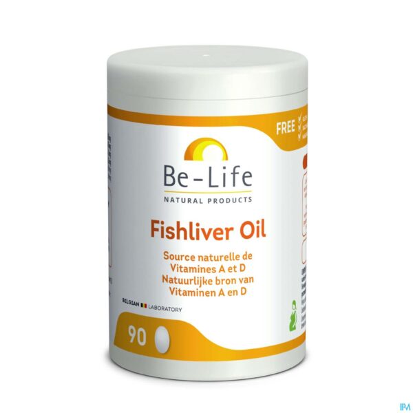 Packshot Fishliver Oil Be Life Caps 90
