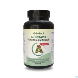 Packshot Fytobell Mineravit Nf Tabl 100