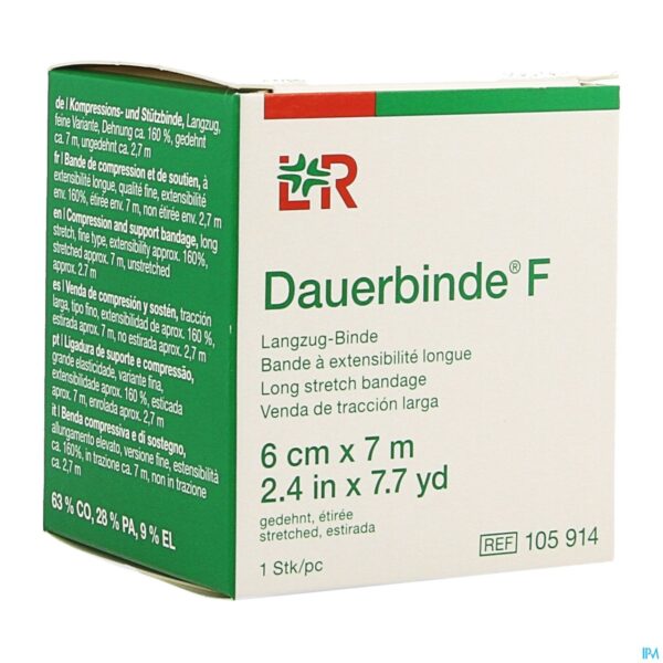 Packshot Dauerbinde F 6cm X 7m 1 105914 Packshot Dauerbinde F 6cm X 7m 1 105914