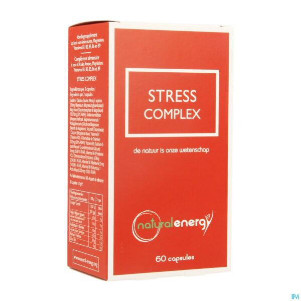 Packshot Natural Energy Stress Complex Caps 60