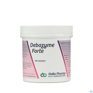 Packshot Deba-zyme Forte Comp 180 Deba