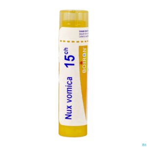 Packshot Nux Vomica 15ch Gr 4g Boiron
