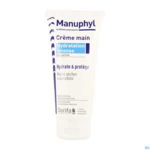 Packshot Manuphyl Handcreme Regeneratie Tube 100ml