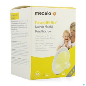 Packshot Medela Personalfit Flex Borstschild 30mm