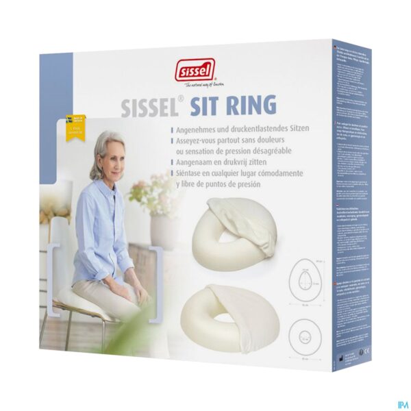 Packshot Sissel Sitring Ovaal Met Hoes Wit