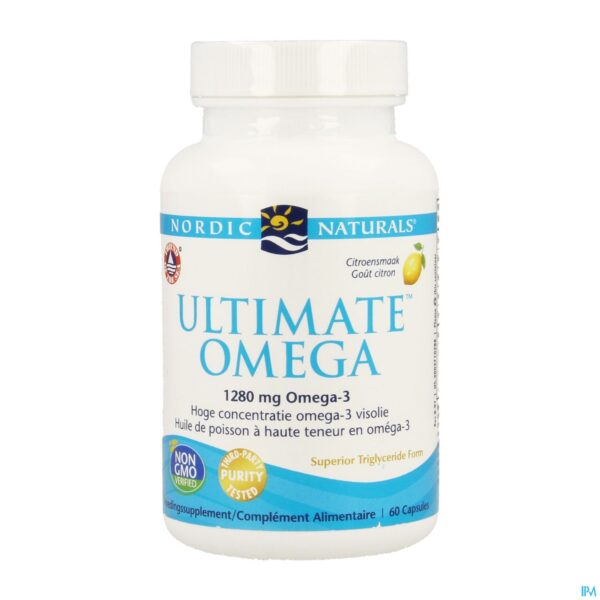 Packshot Nordic Ultimate Omega Softfcaps 60