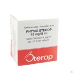 Packshot Sterop Physio 5ml 0,9 % 100 Amp