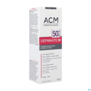 Packshot Depiwhite M Ecran Zon Creme Pompfl 50ml