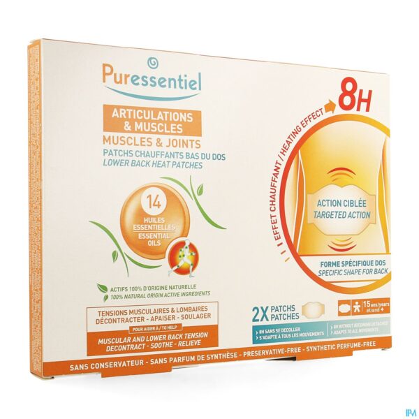 Packshot Puressentiel Gewrichten Spier Patch Verwarm.lumb.2