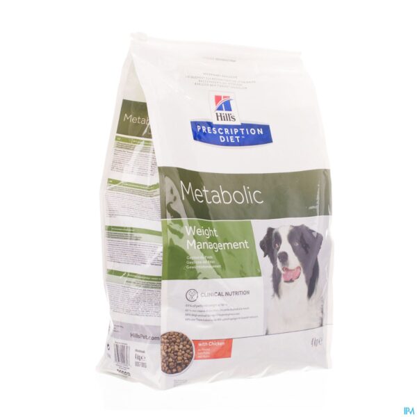 Packshot Prescription Diet Canine Metabolic 4kg