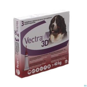Packshot Vectra 3d Opl Spot-on Hond Pipet 3x8,0ml