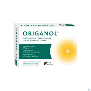 Packshot Origanol Duo Arocaps 40