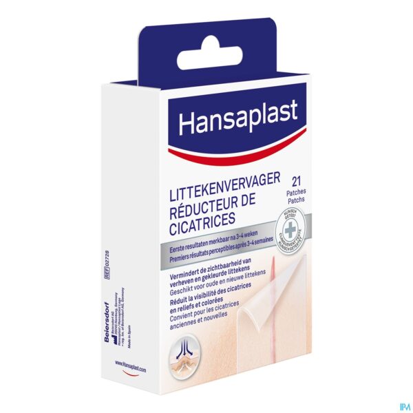 Packshot Hansaplast Med Littekenvervager Patch 21 02728 Packshot Hansaplast Med Littekenvervager Patch 21 02728