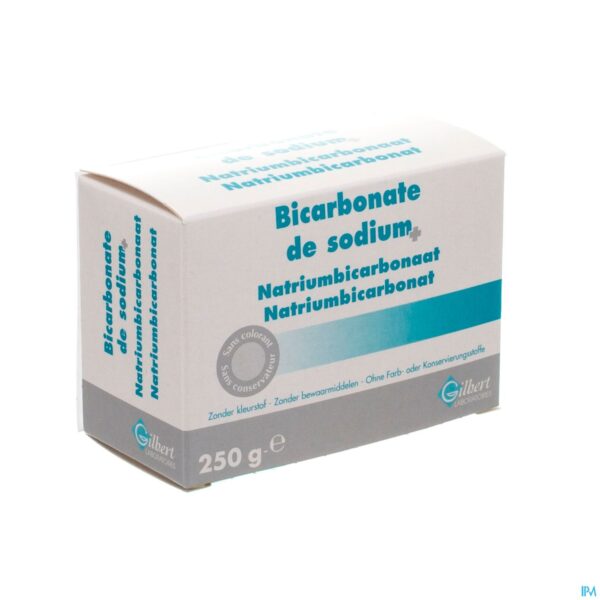 Packshot Gilbert Na Bicarbonate Pdr 250g