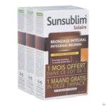 Packshot Sunsublim Integraal Bruinen Tripack Caps 3x30