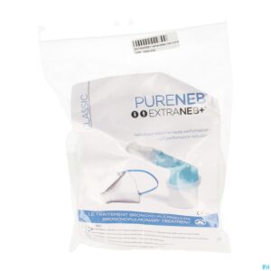 Packshot Extraneb Vernevelaar + Mondstuk + Masker Volwassen