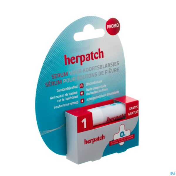 Packshot Herpatch Serum Tube 5ml + Prevent Stick 4,8g Promo