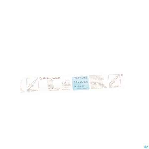 Packshot Catheter Iv +aig.22g 50