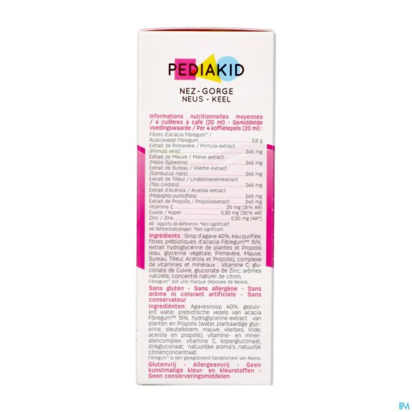 Packshot Pediakid Nez-gorge Sol Buv Fl 125ml
