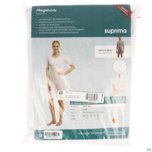 Packshot Suprima 4697 Body Korte Mouw+benenrits Wit Xl