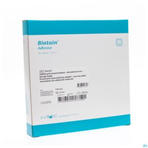 Packshot Biatain Schuimverband Adh 18,0x18,0cm 5 33421