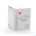 Packshot Steripad 1 Small 5,0x 5,0cm 40 Kp Ster