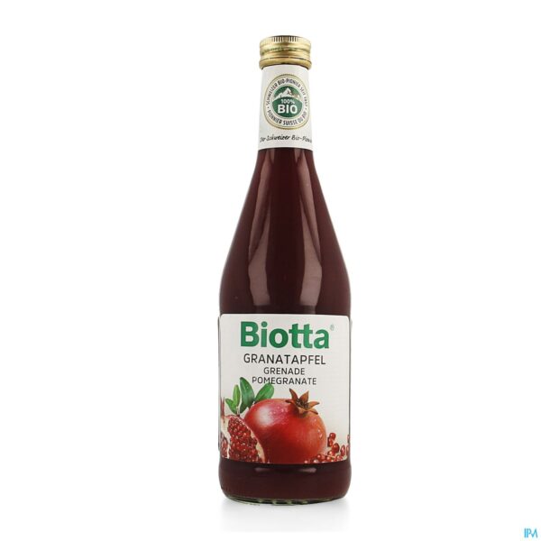 Packshot Biotta Sap Granaat 500ml