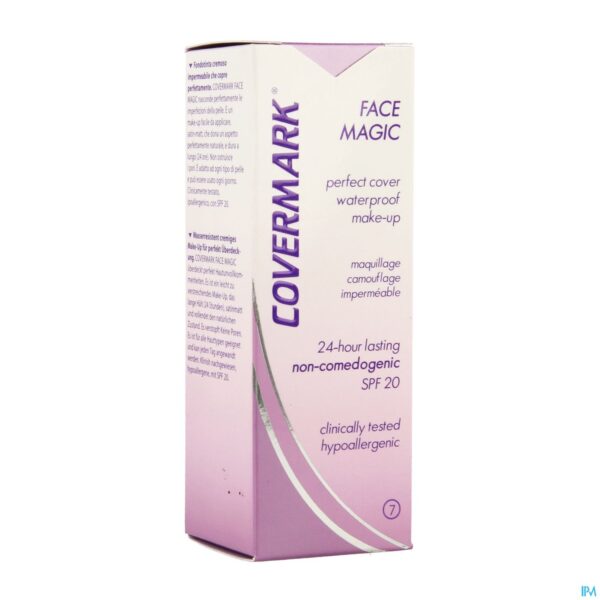 Packshot Covermark Face Magic N7 Roestbruin 30ml