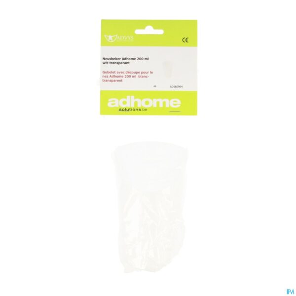 Packshot Neusbeker Economy 200ml Wit Transparant