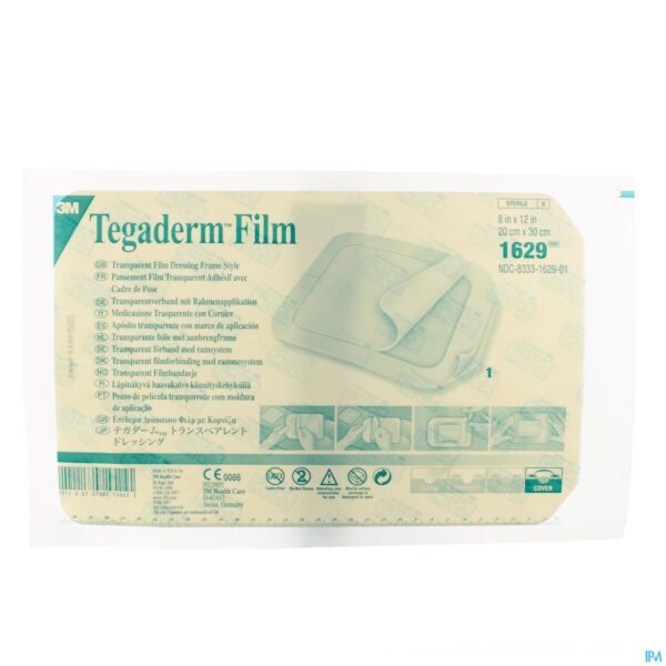 Packshot Tegaderm 3m Transp 20x30cm 1 1629
